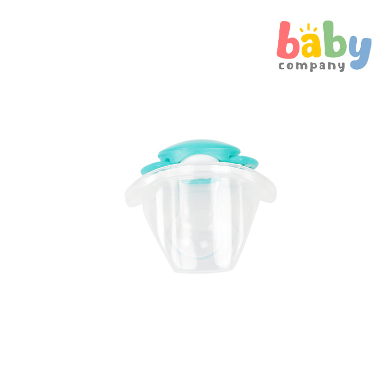 Mom & Baby Silicone Pacifier - Green Moon