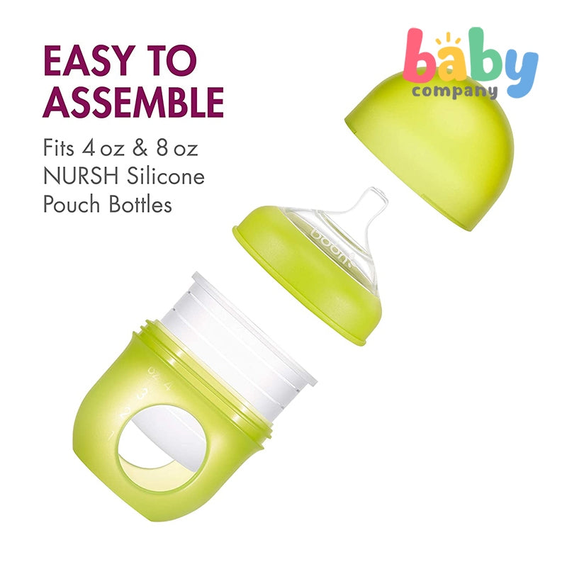 Boon 3-Pack Nursh Silicone Nipples - Fast Flow