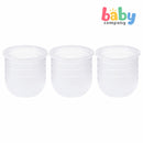 Boon 3-Pack Nursh Reusable Silicone Pouches 4oz/118ml
