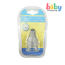 Precious Moments 2-Pack Regular Silicone Nipple - X-Cut Variable Flow