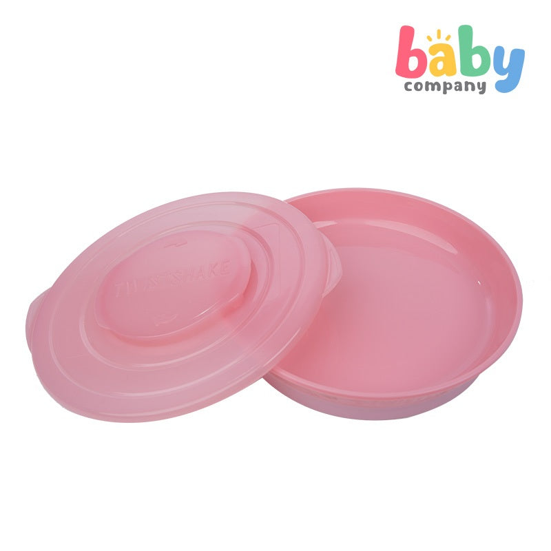 Twistshake Plate 6+m - Pastel Pink