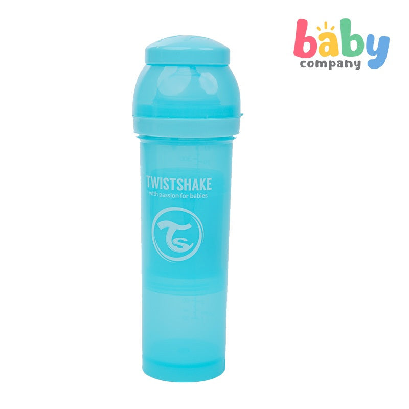 Twistshake Feeding Bottle Anti-Colic 330ml - Pastel Blue