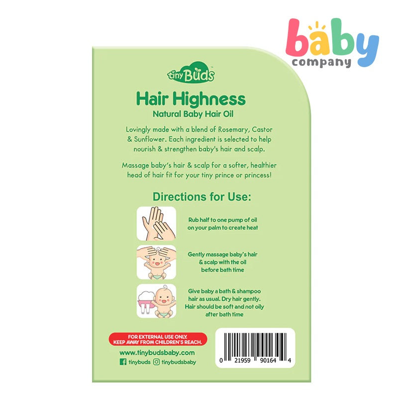 Tiny Buds Natural Baby Hair Oil