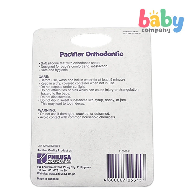 Babyflo Pacifier Orthodontic