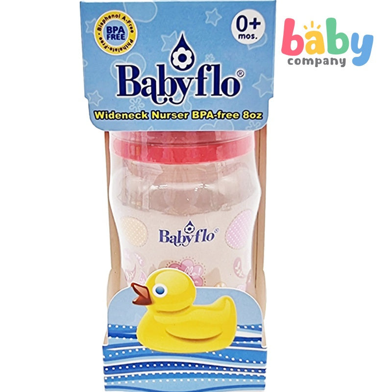 Babyflo Wideneck Nurser BPA-Free 8oz