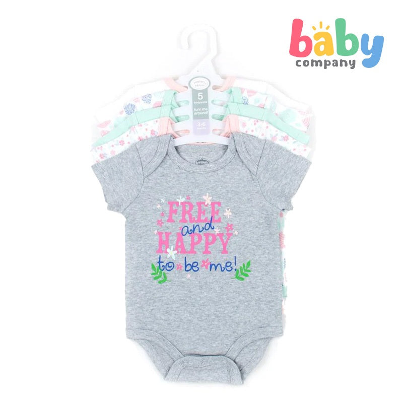 Mother's Choice Body Suit 5 pcs - Free & Happy to be Me