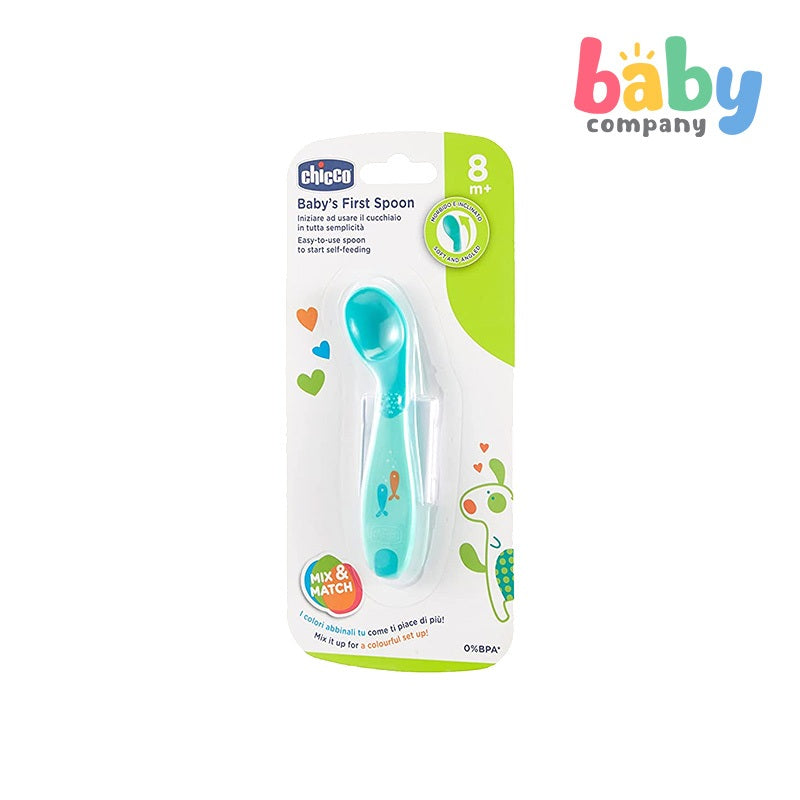 Chicco First Spoon 8 months + Boy