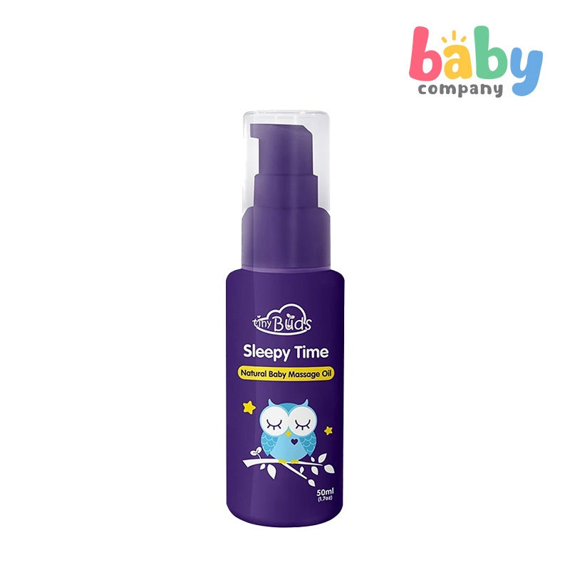 Tiny Buds Sleepy Time Natural Baby Massage Oil 50ml