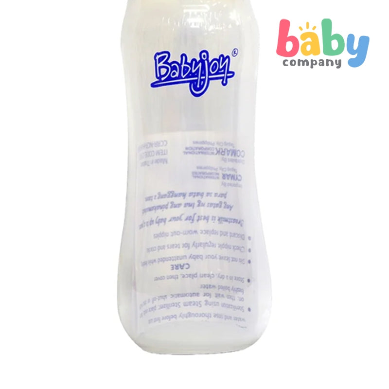 Nurture Baby Joy 8oz Classic Clear Feeding Bottle