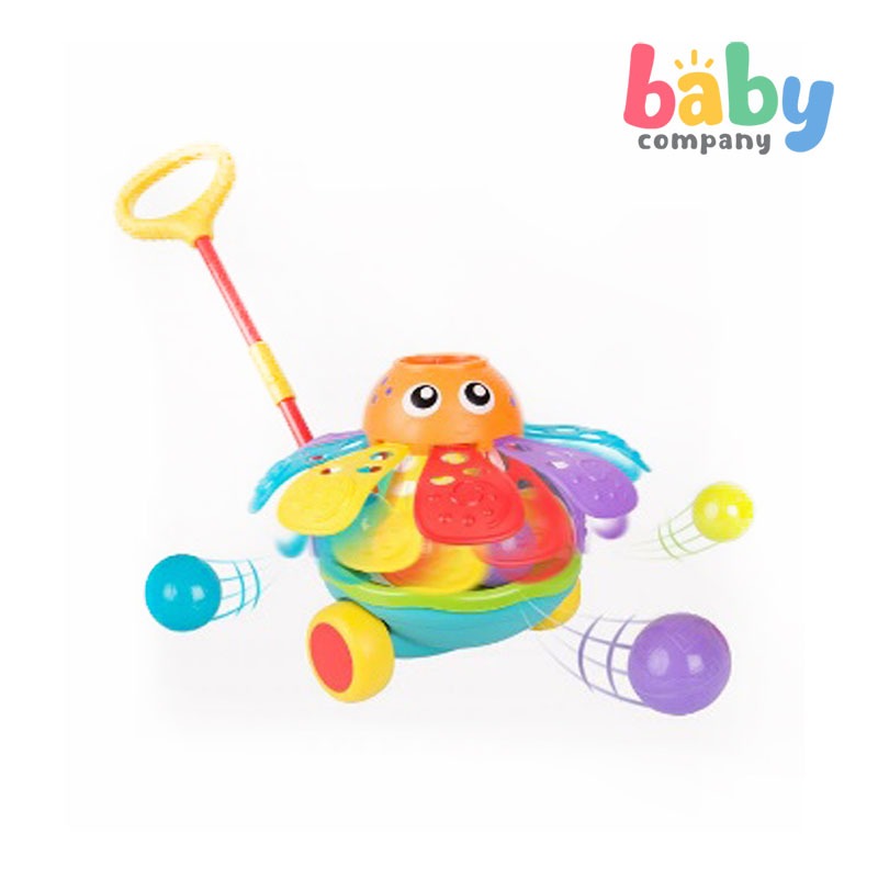 Playgro Push Along Ball Popping Octopus