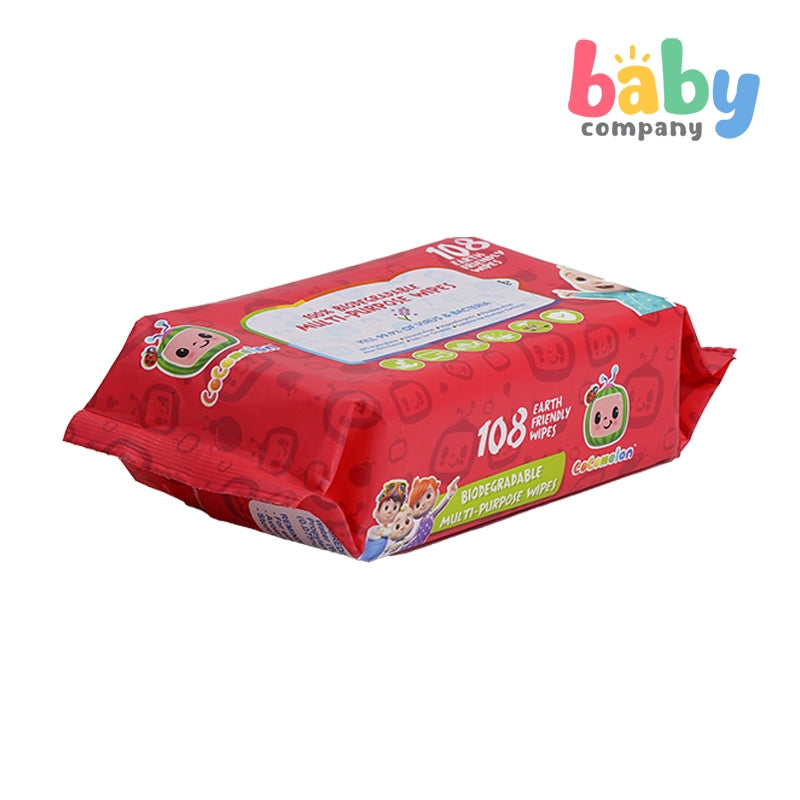 Cocomelon Multi-purpose Wipes - 108 sheets