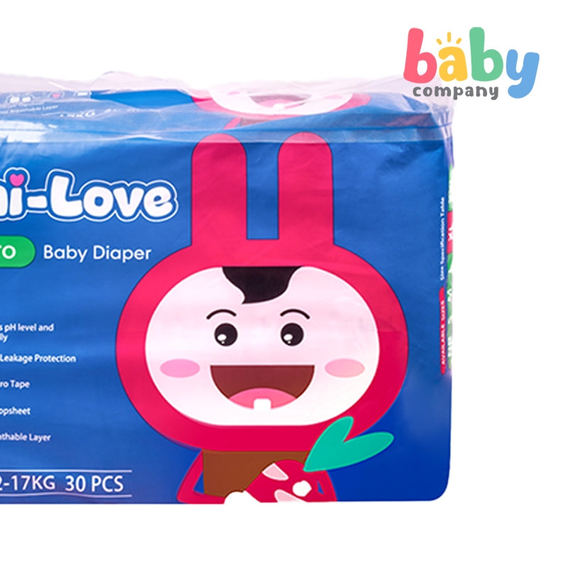 Uni-Love Airpro Baby Diaper - XL, 30s