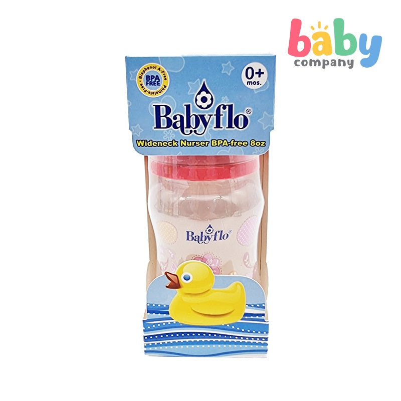 Babyflo Wideneck Nurser BPA-Free 8oz