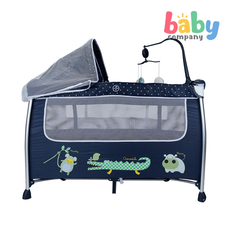 Akeeva Arlo Playpen Navy Blue