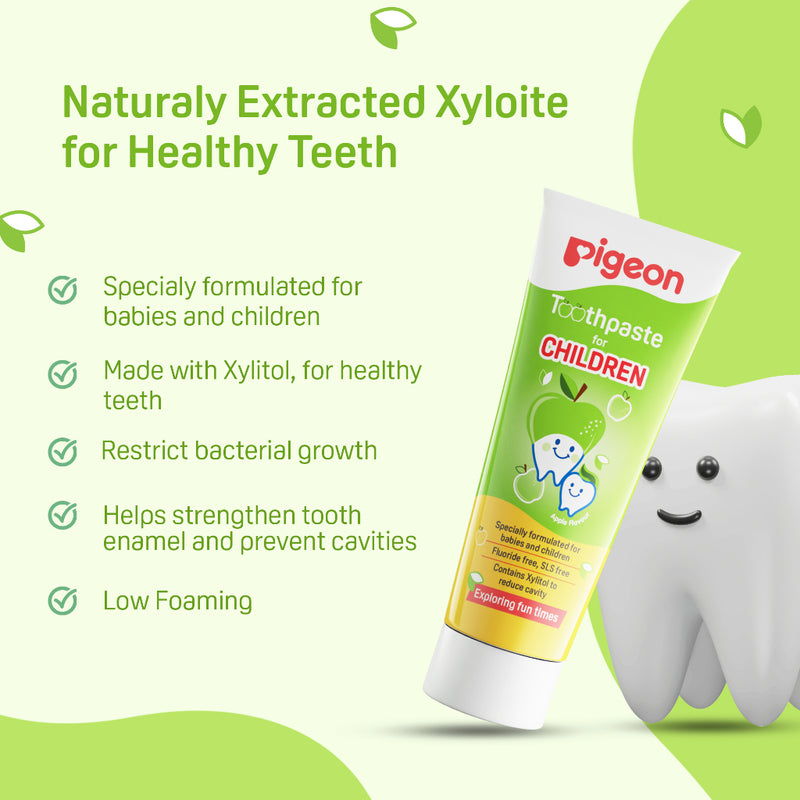 Pigeon Baby & Children's Toothpaste 45g - Apple