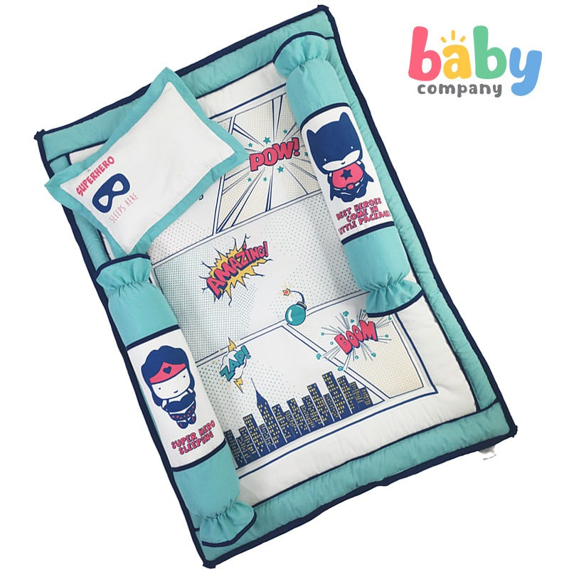 Castle For Baby 4 pc Bedding Set 28x41 Hero