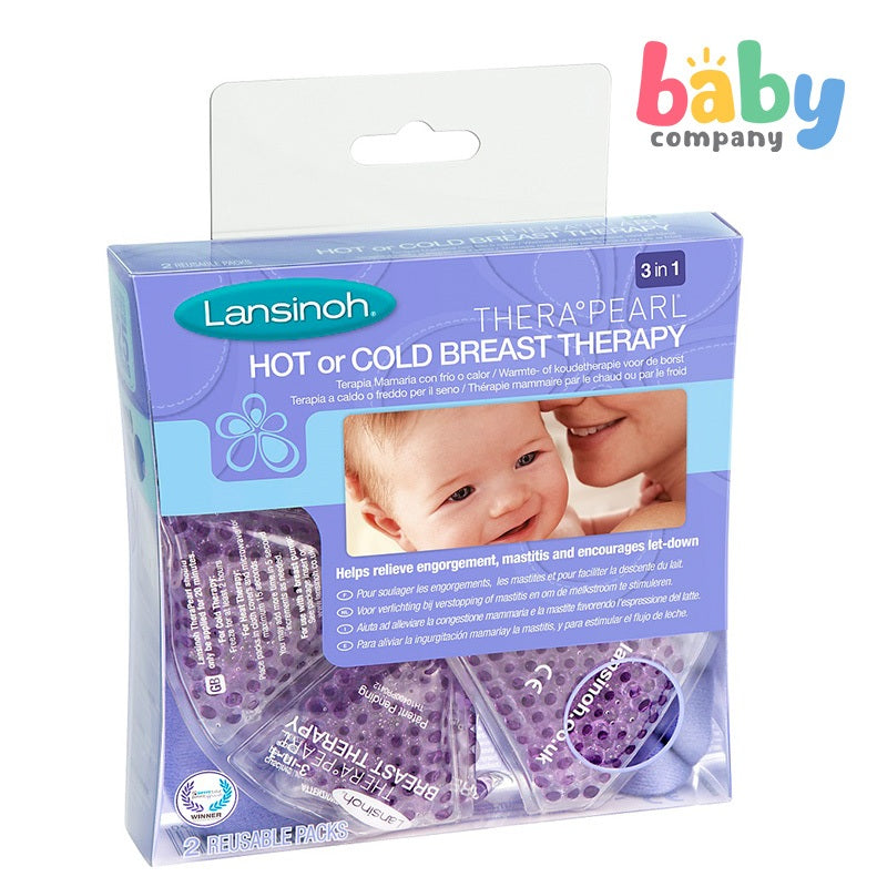 Lansinoh Thera Pearl 3-in-1 Hot or Cold Breast Therapy