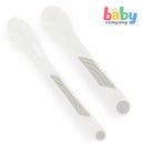 Twistshake 2-Piece Feeding Spoon Set 4m+ - White