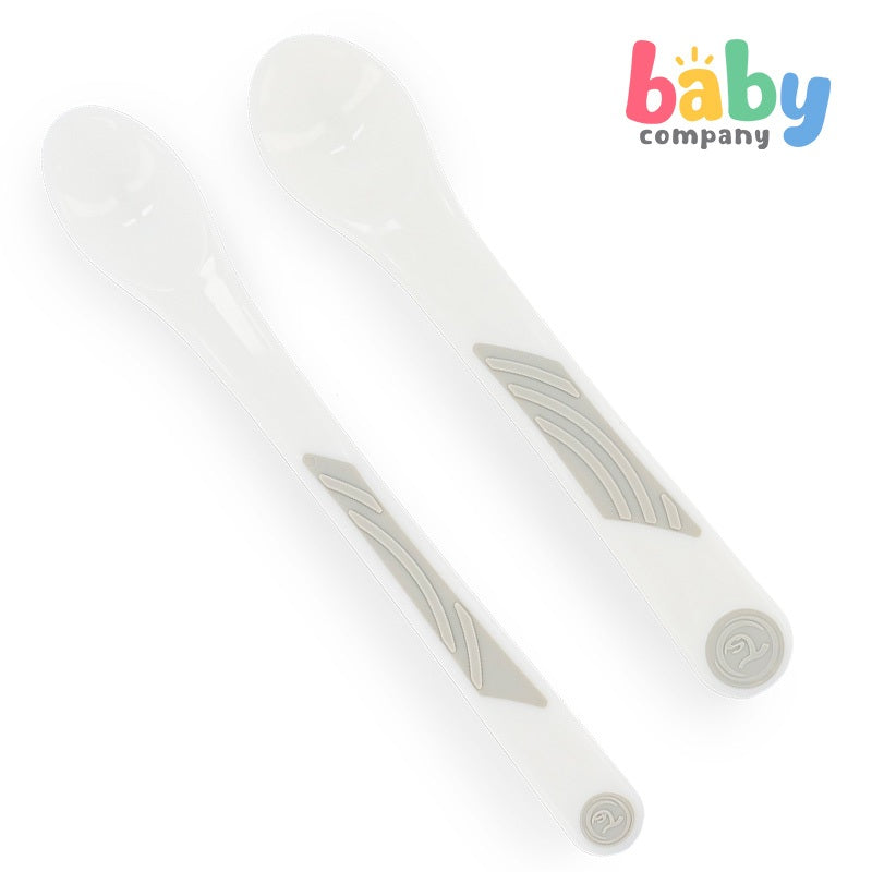 Twistshake Feeding Spoon Set 4+m 2pc/pk - White