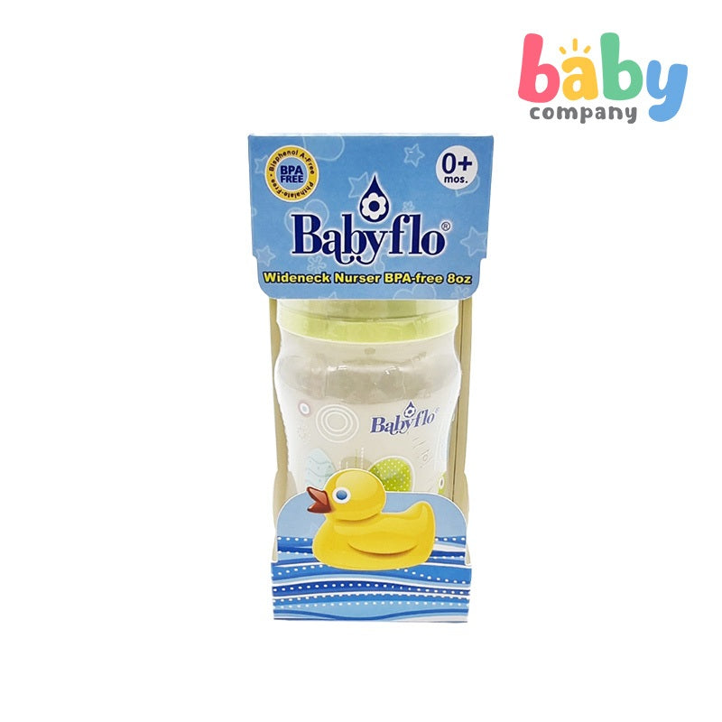 Babyflo Wideneck Nurser BPA-Free 8oz