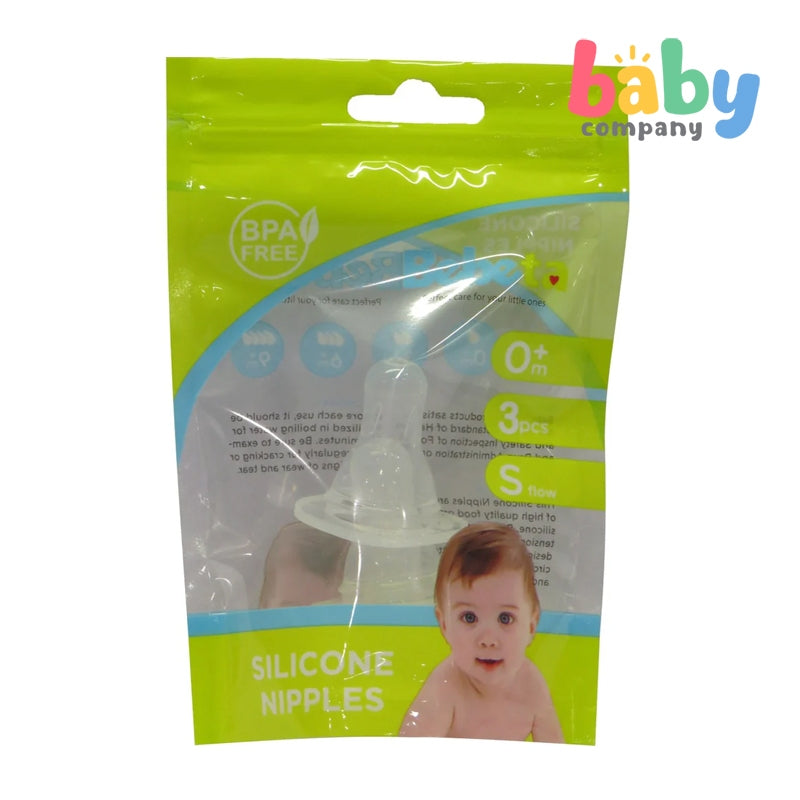 Bebeta Nipple Regular Neck Food Grade Liquid Silicone