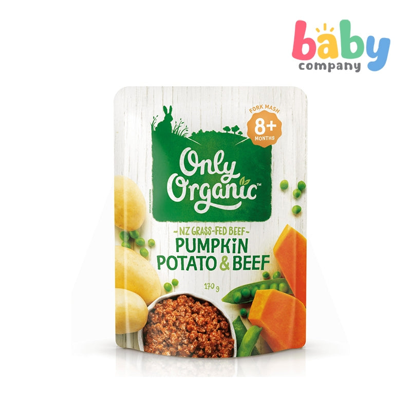 Only Organic Pumpkin, Potato & Beef (8+ mos) 170g