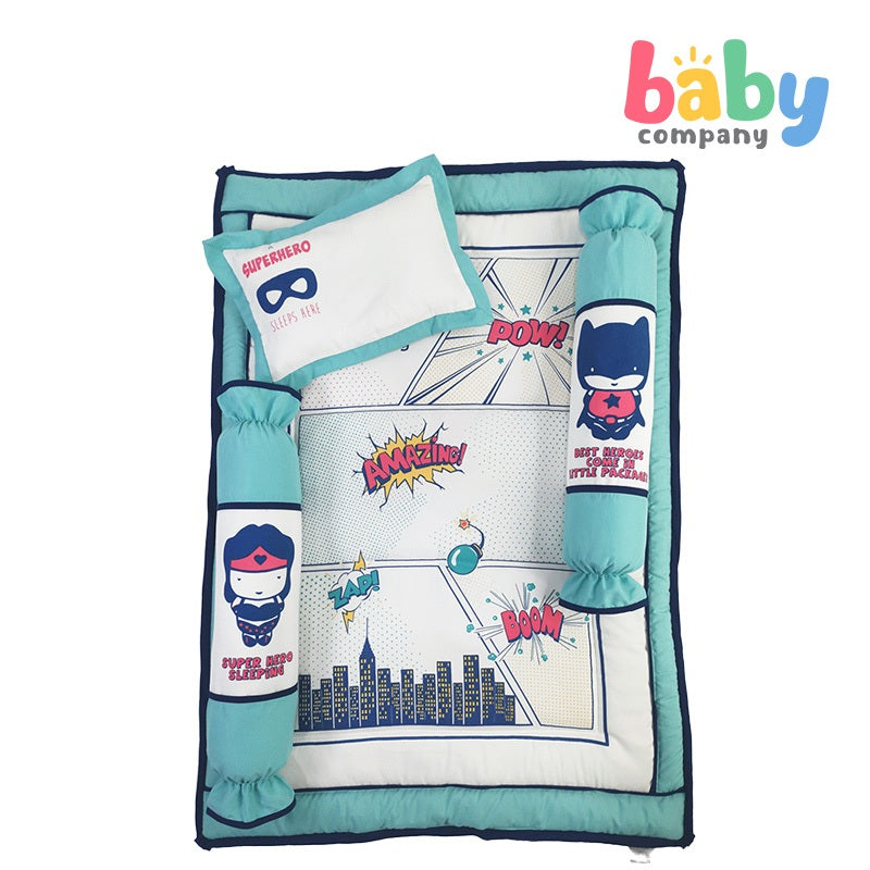 Castle For Baby 4 pc Bedding Set 28x41 Hero