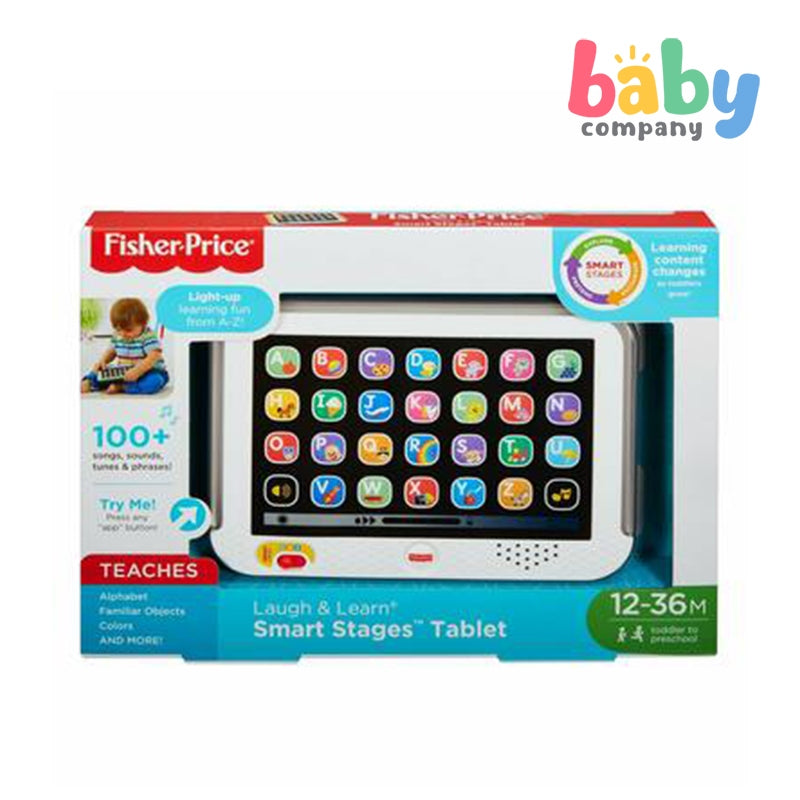 Fisher Price Laugh & Learn Smart Stages Tablet Grey