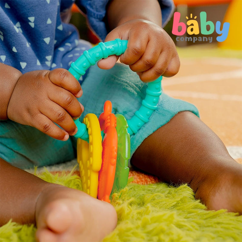 Kids II Bright Starts Tropical Chews Teething Ring