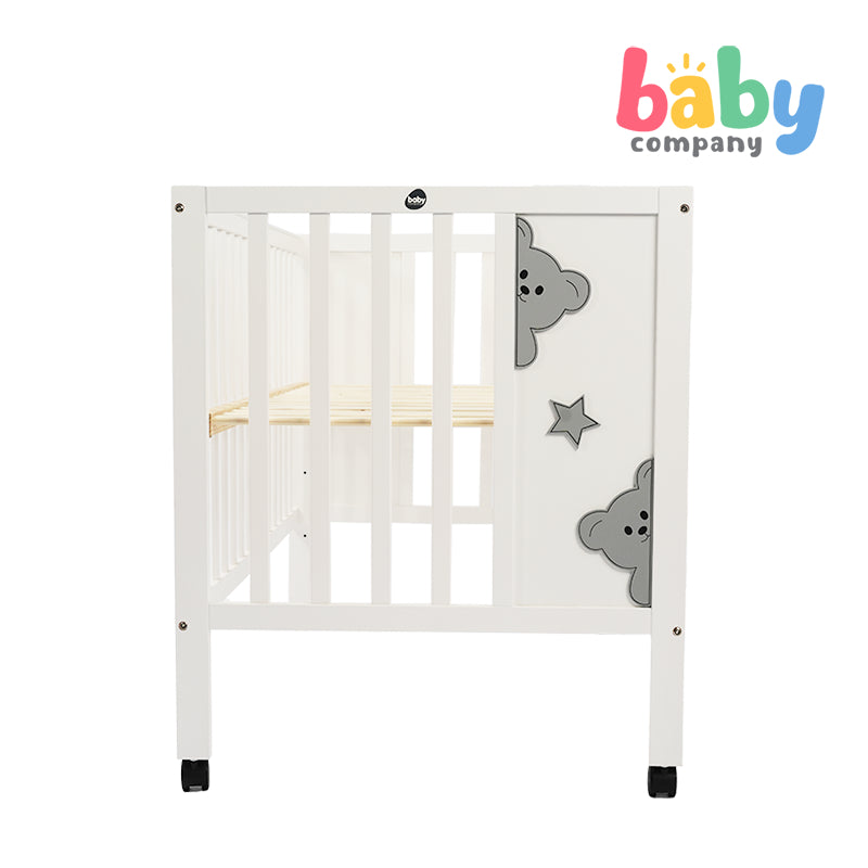 Baby Company 28x52 Wood Crib - Bear