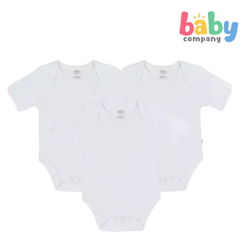 Mother's Choice 3-Pack Sleepsuit, White Series