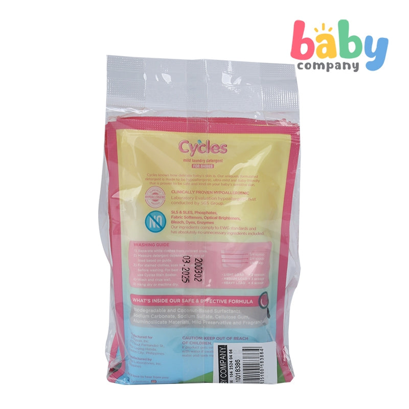 Cycles Detergent Powder 100g