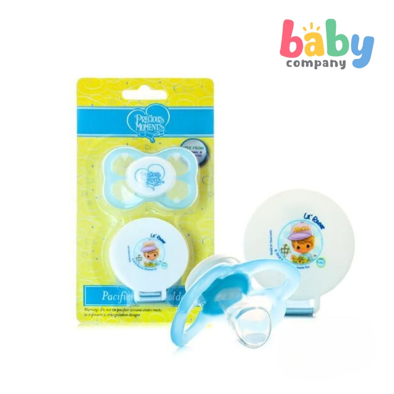 Precious Moments Pacifier With Cover And Holder