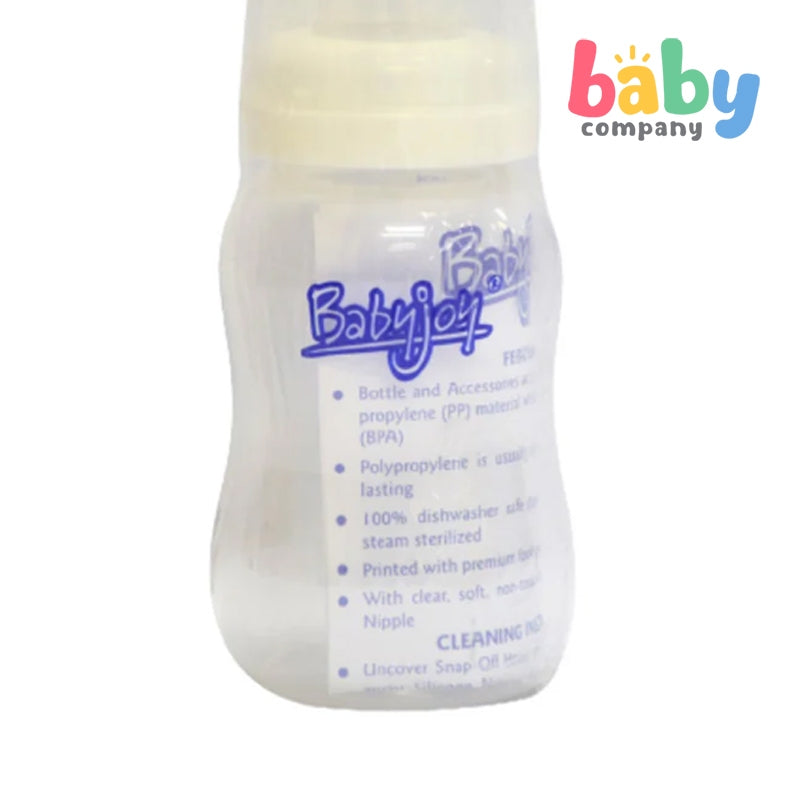 Nurture Baby Joy 4oz Classic Clear Feeding Bottle