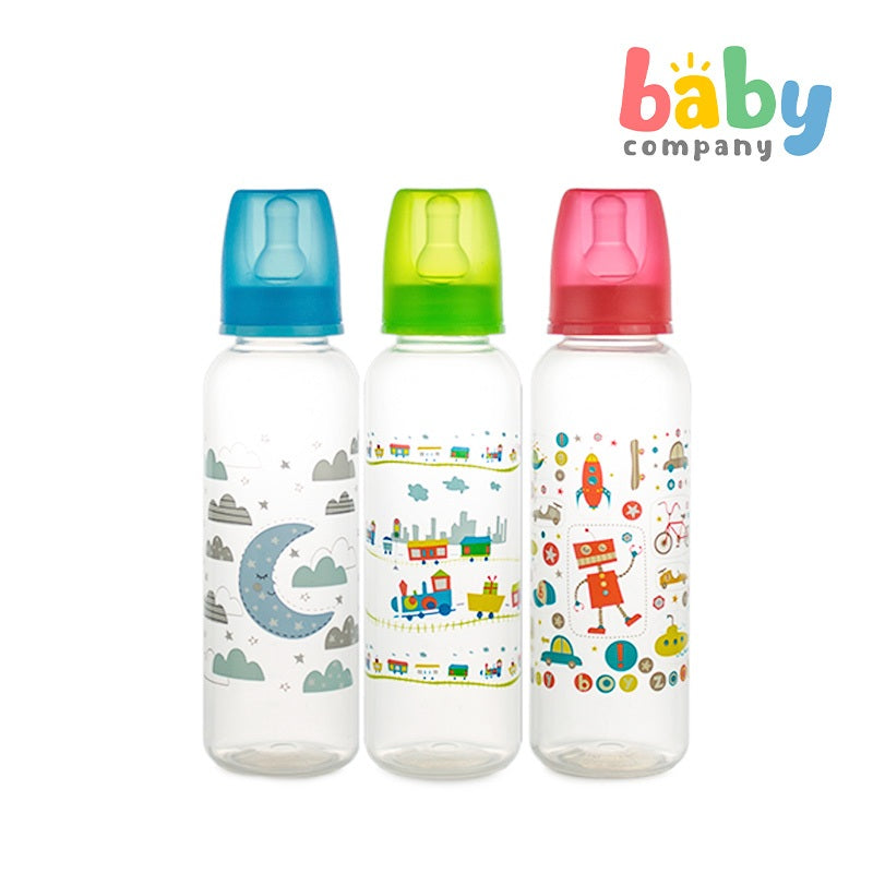 Coral Babies Feeding Bottles - 12oz, Pack of 3