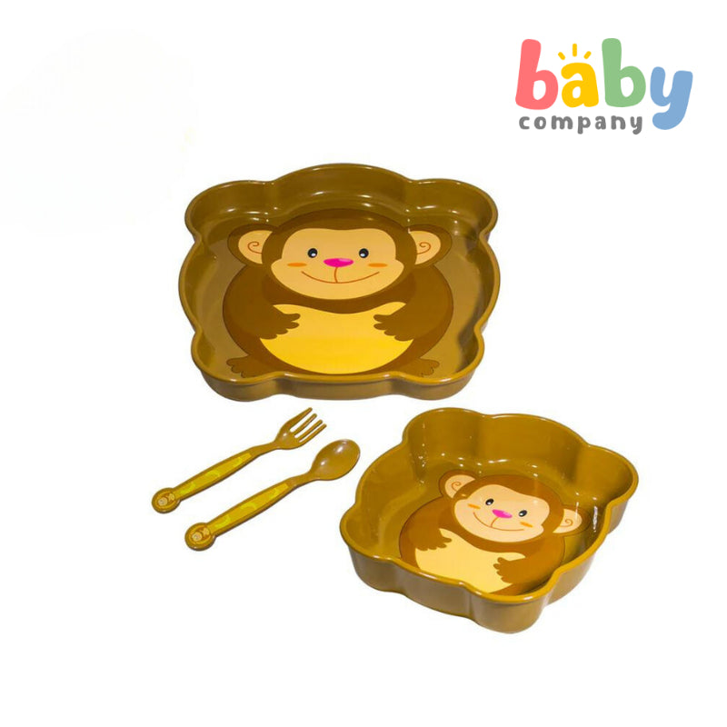 Coral Babies Cute Animals Character Feeding Set