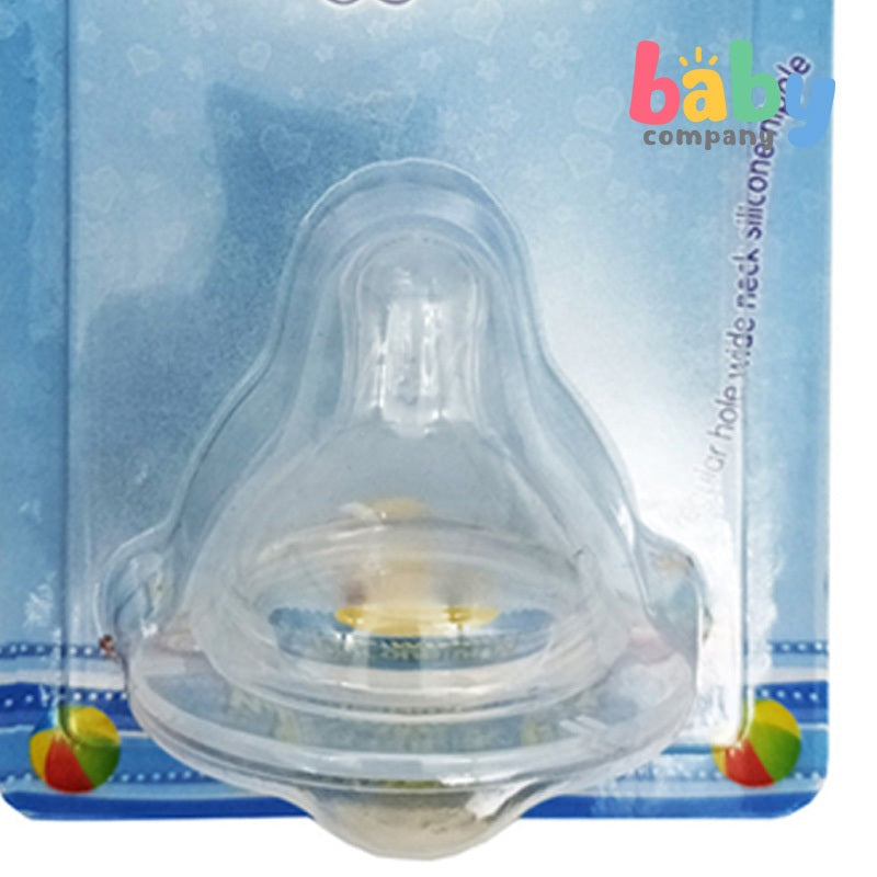 Babyflo Nipple Wideneck Silicone 1pc