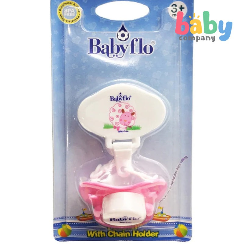 Babyflo Pacifier with Chain Holder