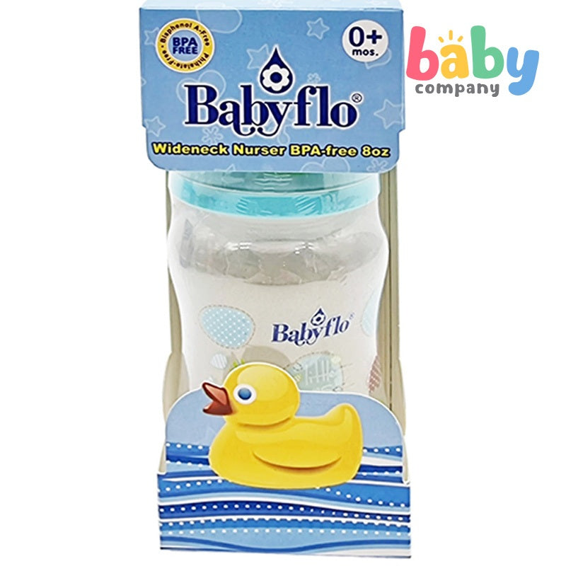 Babyflo Wideneck Nurser BPA-Free 8oz