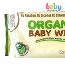 Organic Baby Wipes 50's Extra Large Wipes Bamboo