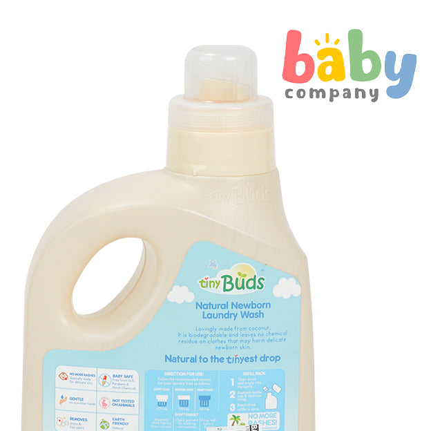 Tiny Buds Newborn Liquid Detergent for Babies 1.5L Bottle