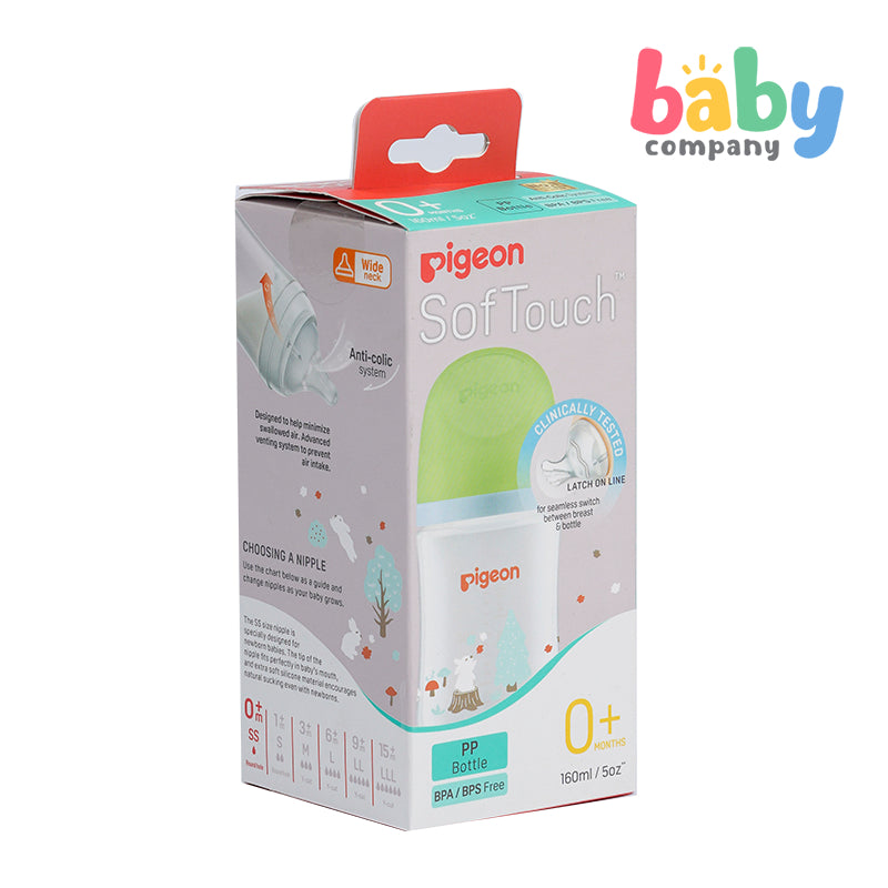 Pigeon Softouch 3 Nursing Bottle 160ml - Rabbit