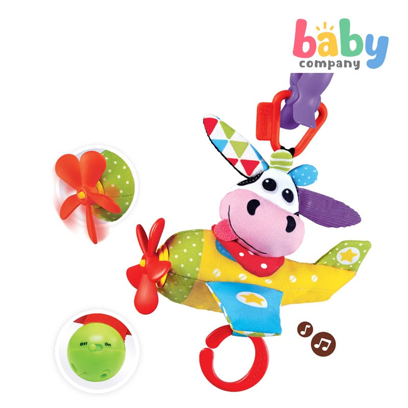 Yookidoo Tap 'N' Play Musical Plane Cow