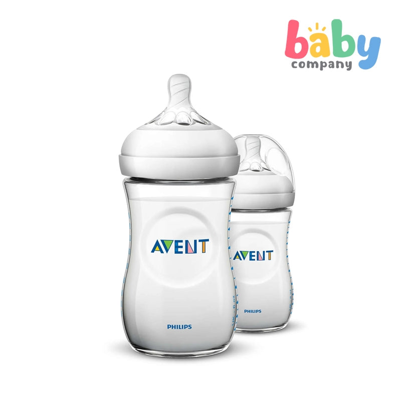 Philips Avent Natural Bottle 9oz Twin