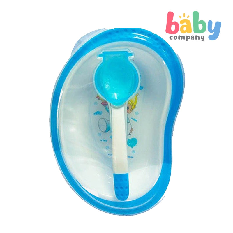 Precious Moments Feeding Bowl With Spoon