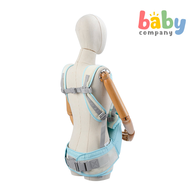 Baby Company 6-Way Hip Seat Mesh Carrier - Mint