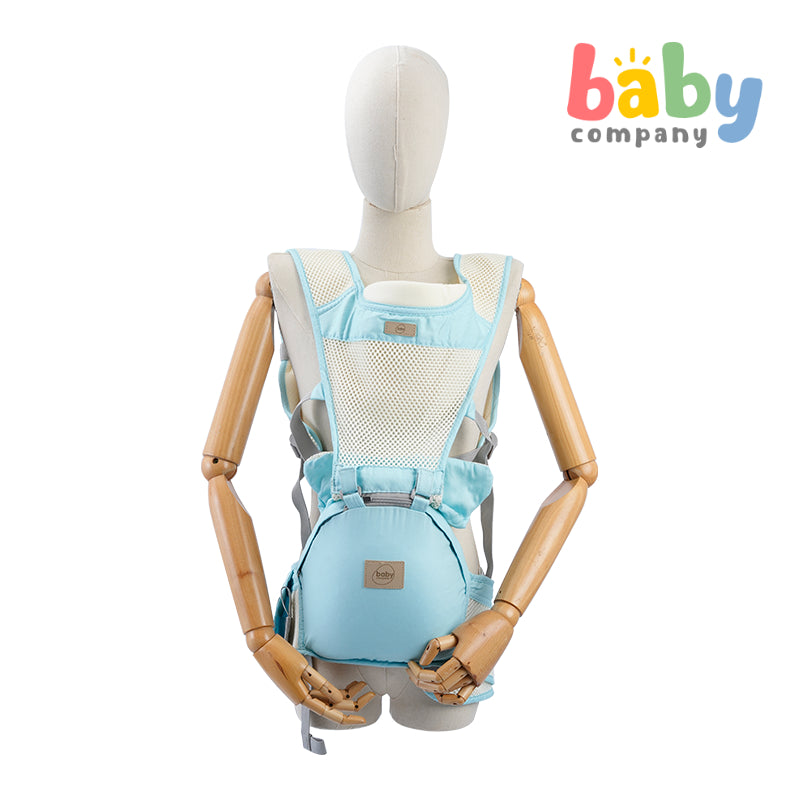 Baby Company 6-Way Hip Seat Mesh Carrier - Mint