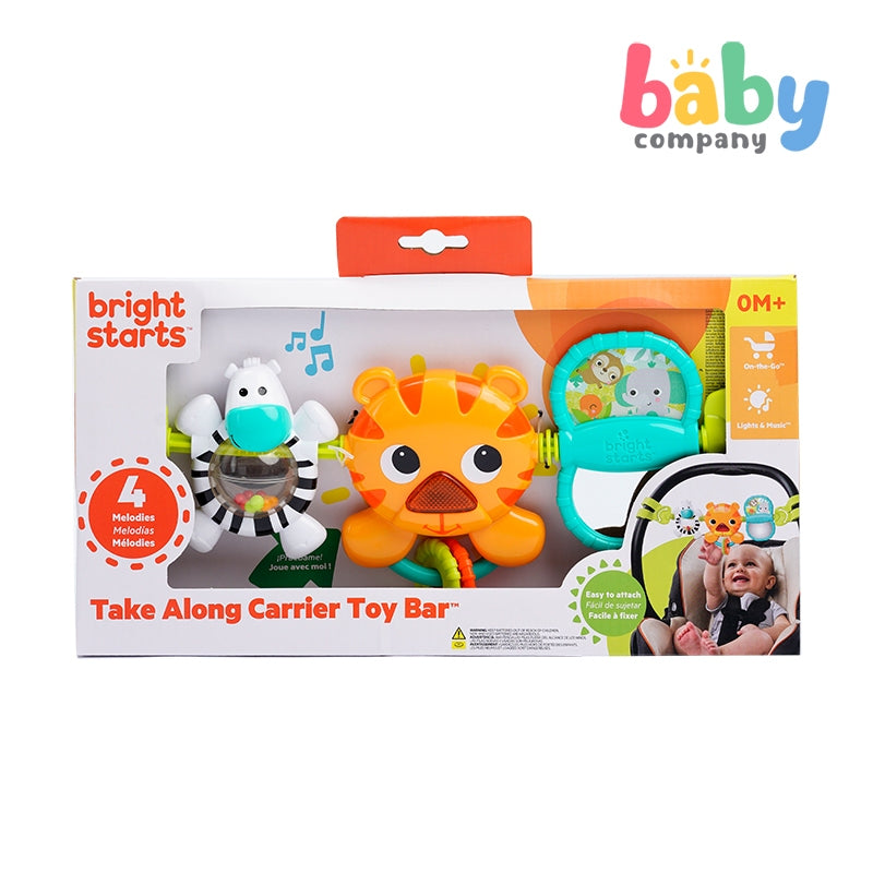 Bright Starts Take Along Carrier Toy Bar