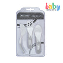 Twistshake Cutlery Learning Set 6m+ - White