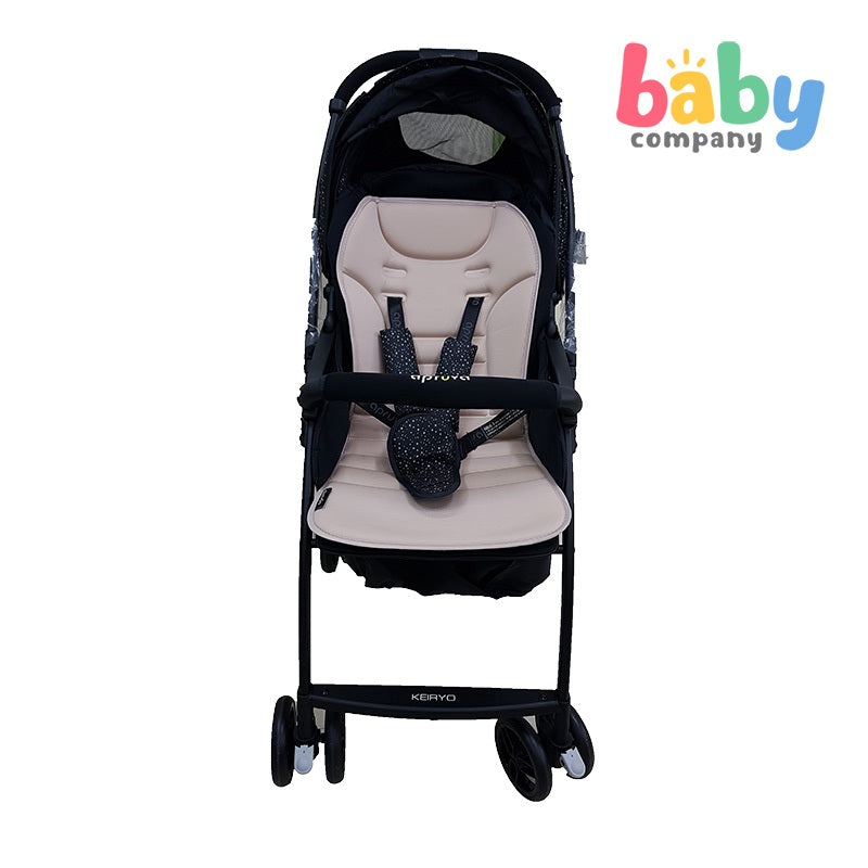 Apruva Reversible Stroller - Black